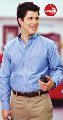 Camisa Casual Unitam Oxford USA