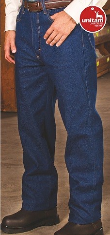 Pantalon Unitam Industrial Mezclilla